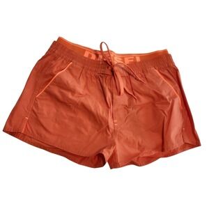 Diesel Mens BMBX Swim Shorts Orange Logo Waistband Size M New